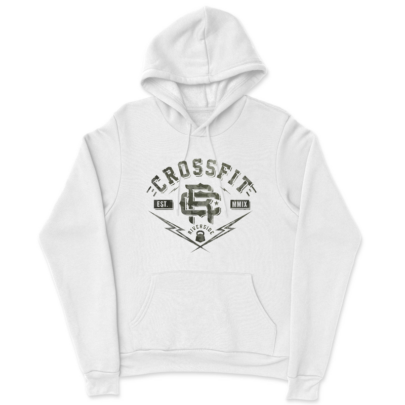 Mens 2X-Large WHITE Hoodie