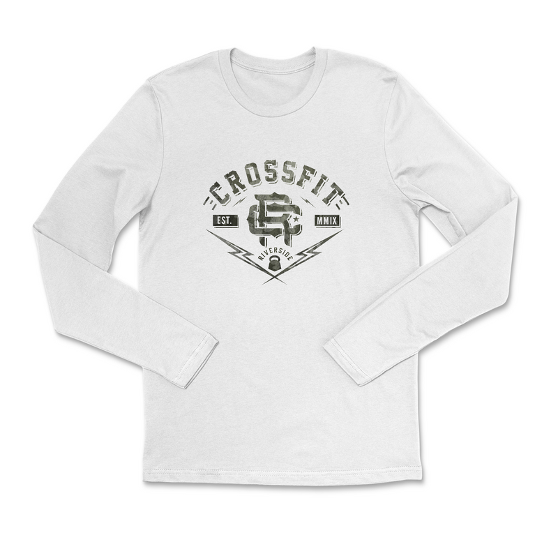 Mens 2X-Large WHITE Long Sleeve