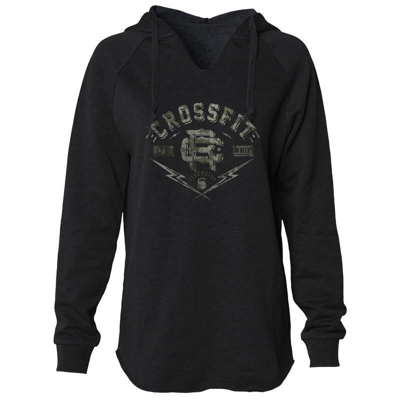 Womens 2X-Large BLACK Hoodie