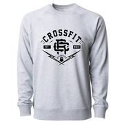 Mens 2X-Large ATHLETIC_HEATHER CrewNeck