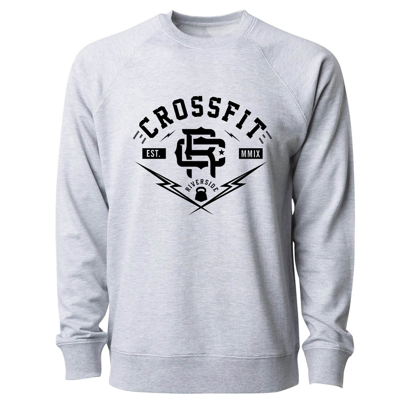 Mens 2X-Large ATHLETIC_HEATHER CrewNeck