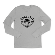 Mens 2X-Large HEATHER_GRAY Long Sleeve