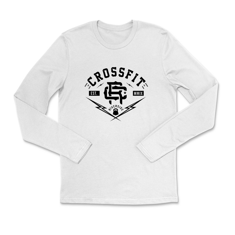 Mens 2X-Large WHITE Long Sleeve