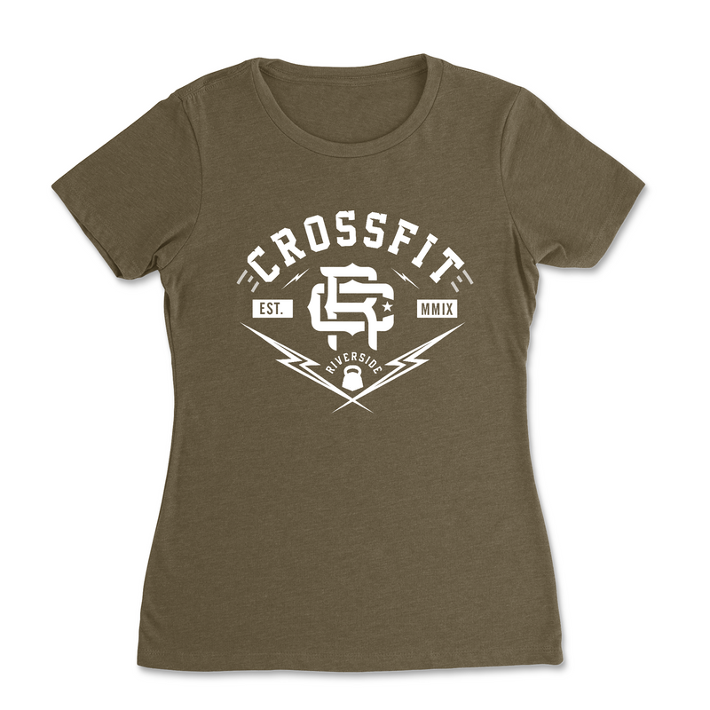 Womens 2X-Large MILITARY_GREEN T-Shirt