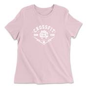 Womens 2X-Large PINK Relaxed Jersey T-Shirt