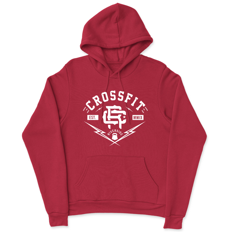 Mens 2X-Large RED Hoodie