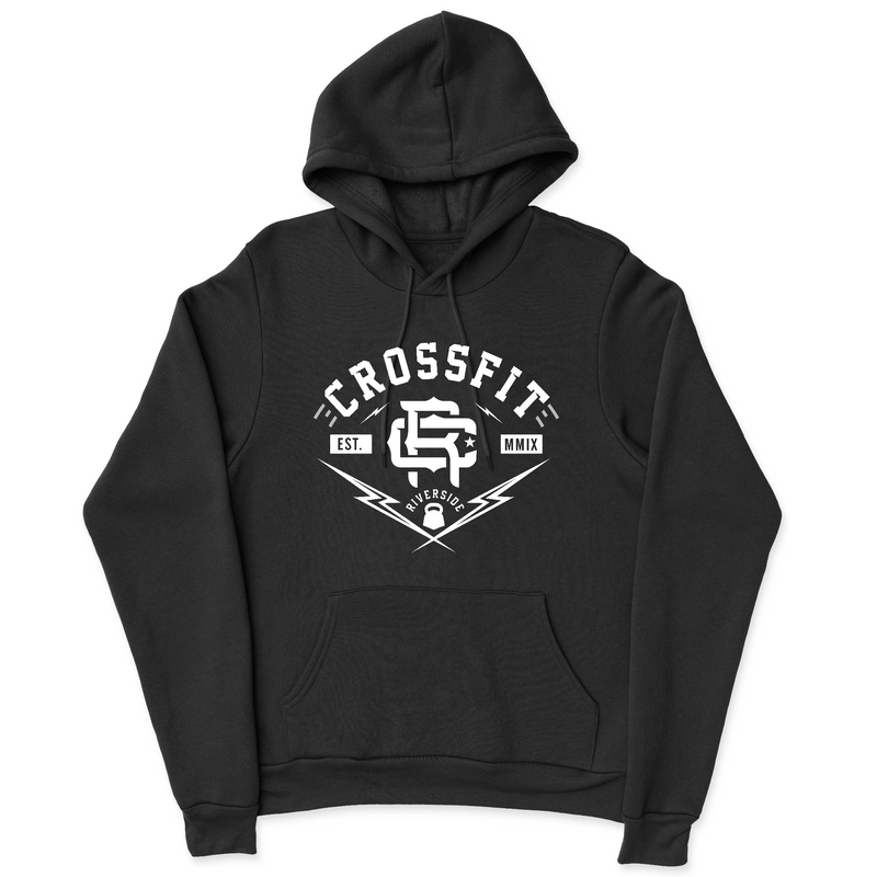 Mens 2X-Large BLACK Hoodie