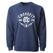 Mens 2X-Large INDIGO CrewNeck