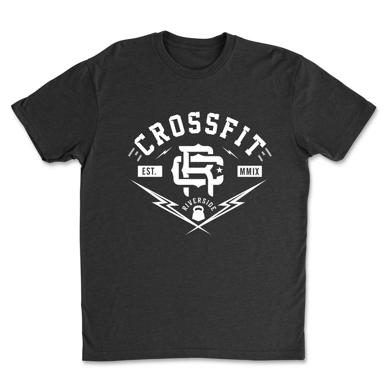 Mens 2X-Large BLACK T-Shirt