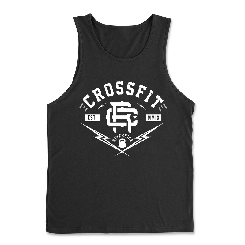 Mens 2X-Large BLACK Tank Top