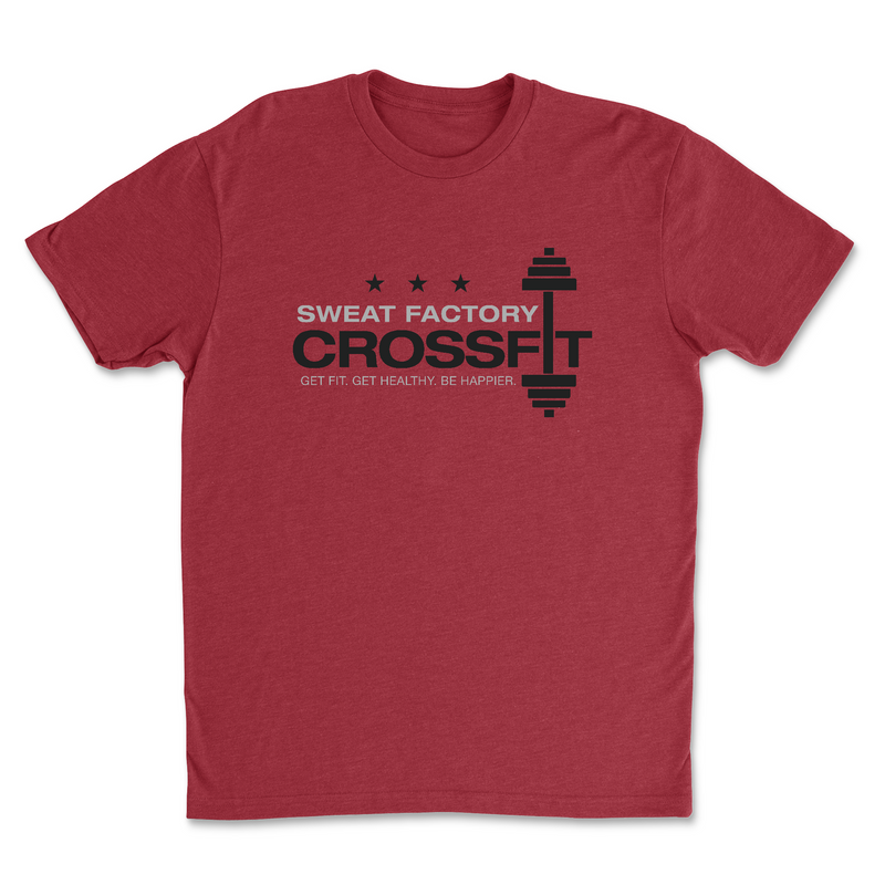 Sweat Factory CrossFit - Barbell Mens - T-Shirt
