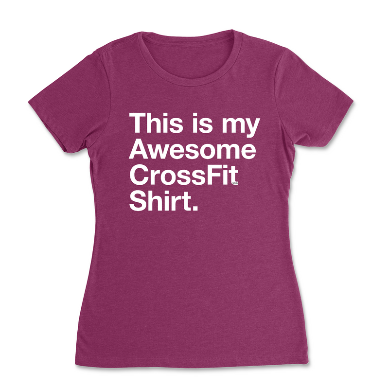CrossFit Oahu Awesome! - Womens - T-Shirt