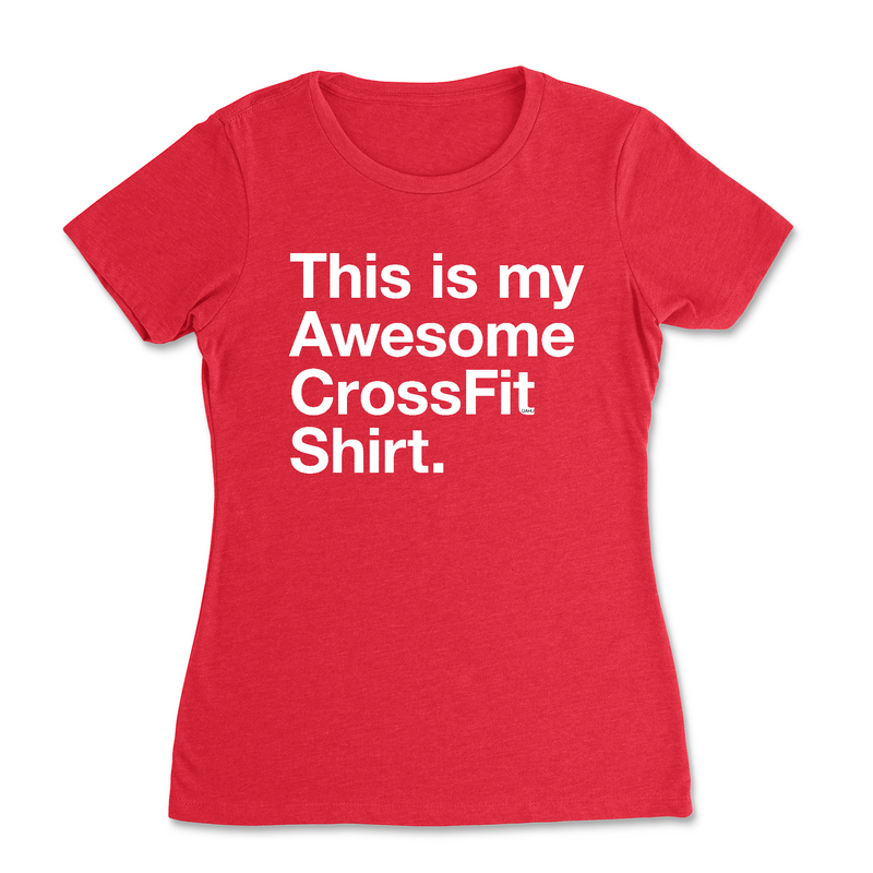 CrossFit Oahu Awesome! - Womens - T-Shirt