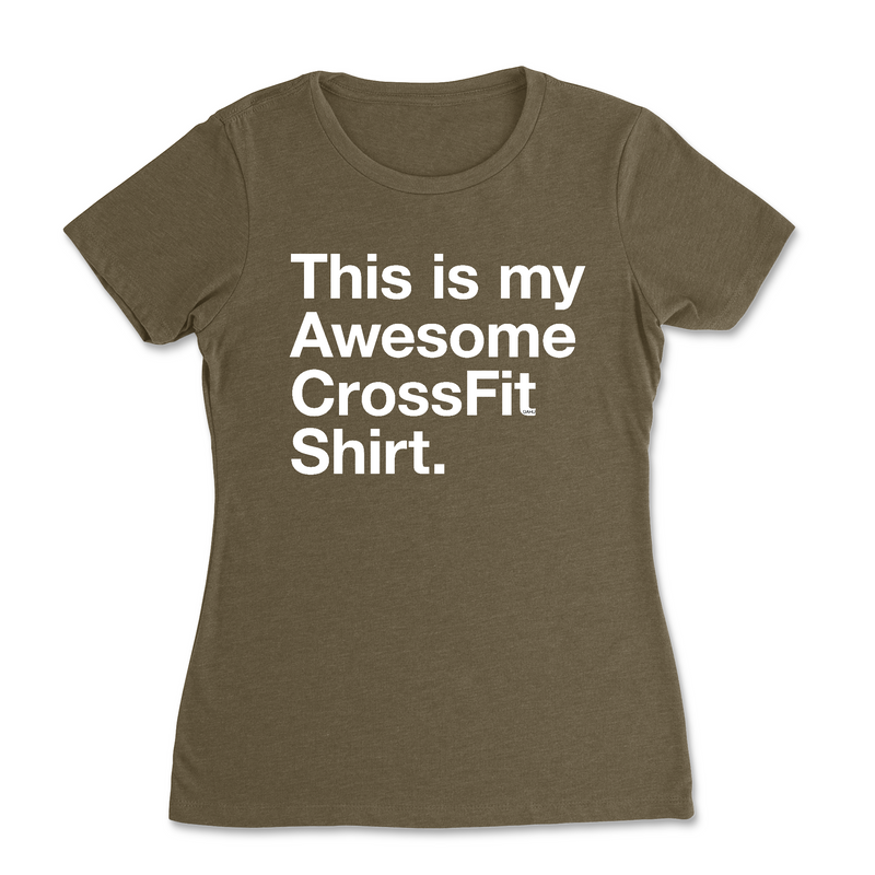 CrossFit Oahu Awesome! - Womens - T-Shirt