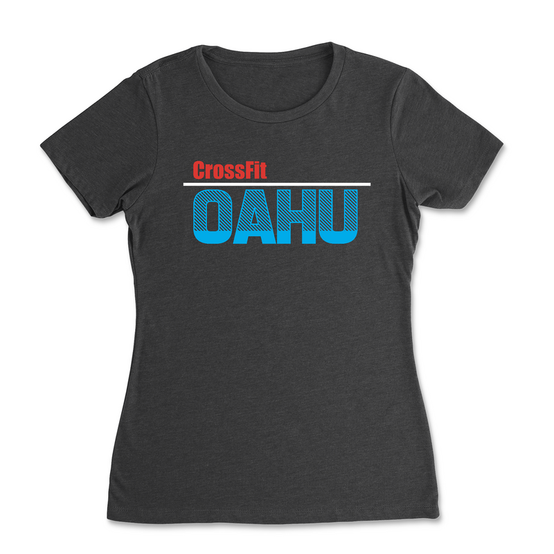 CrossFit Oahu HI 3 Colors - Womens - T-Shirt