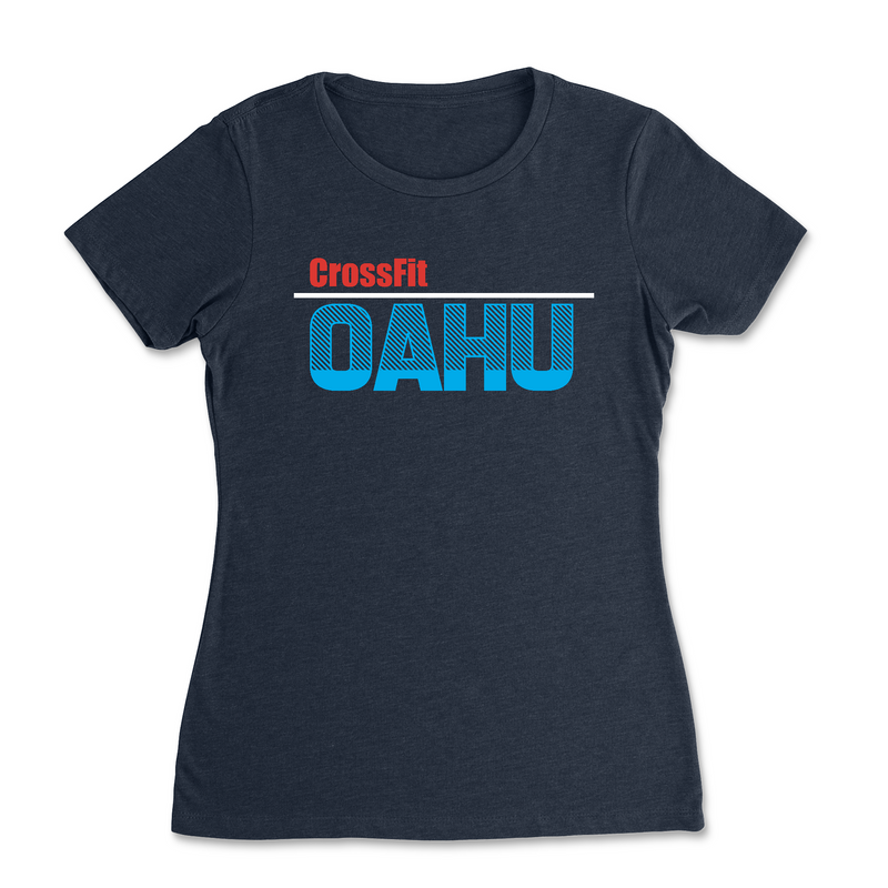 CrossFit Oahu HI 3 Colors - Womens - T-Shirt