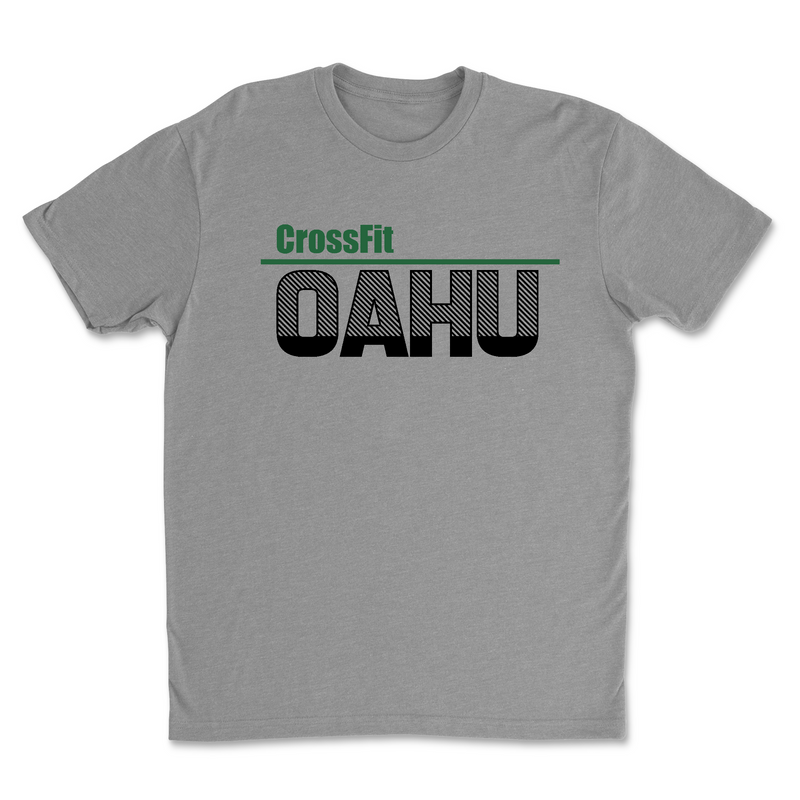 CrossFit Oahu HI Green Black - Mens - T-Shirt