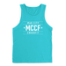 Mens 2X-Large TAHITI_BLUE Tank Top