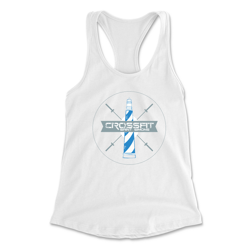 Womens 2X-Large WHITE Tank Top