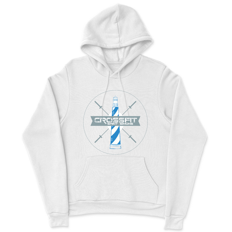 Mens 2X-Large WHITE Hoodie