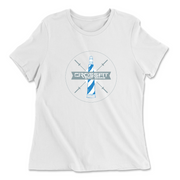 Womens 2X-Large WHITE Relaxed Jersey T-Shirt
