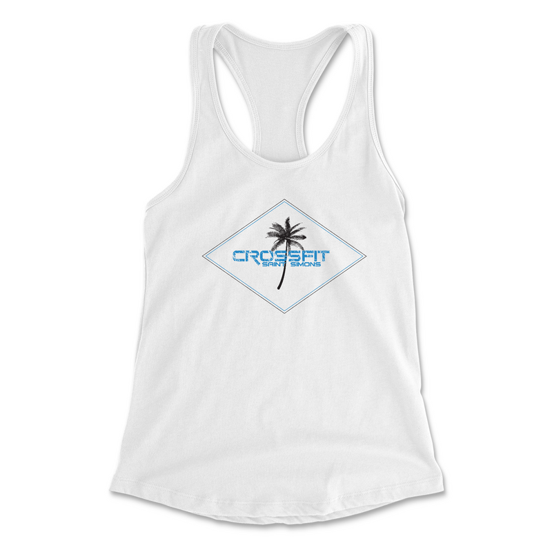 Womens 2X-Large WHITE Tank Top