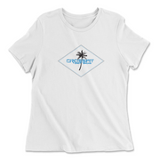 Womens 2X-Large WHITE Relaxed Jersey T-Shirt