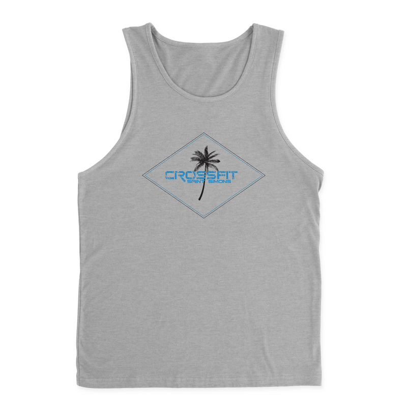 Mens 2X-Large HEATHER_GRAY Tank Top