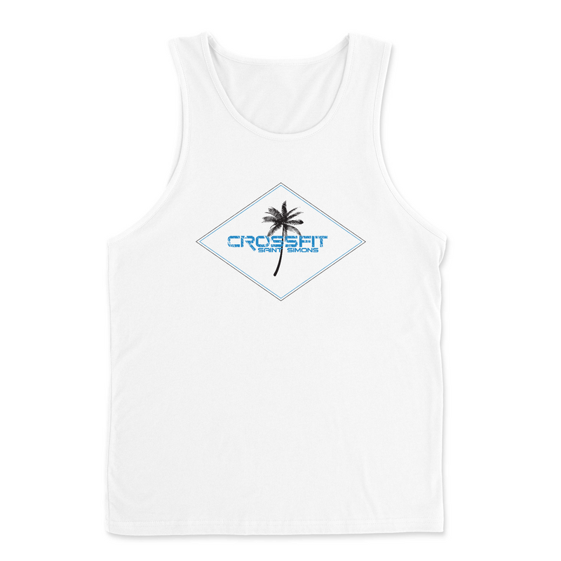Mens 2X-Large WHITE Tank Top