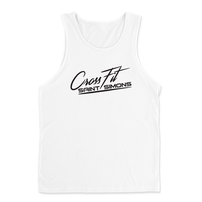 Mens 2X-Large WHITE Tank Top