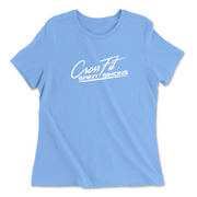 Womens 2X-Large CAROLINA_BLUE Relaxed Jersey T-Shirt