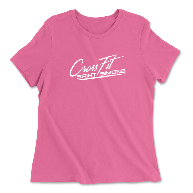 Womens 2X-Large CHARITY_PINK Relaxed Jersey T-Shirt