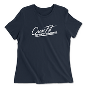 Womens 2X-Large NAVY Relaxed Jersey T-Shirt