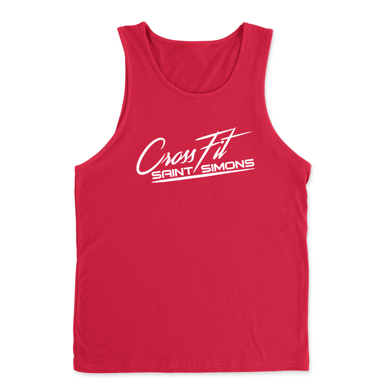 Mens 2X-Large RED Tank Top