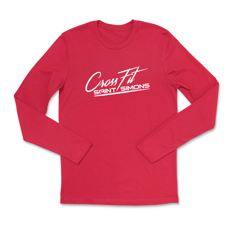 Mens 2X-Large RED Long Sleeve