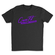 Mens 2X-Large BLACK T-Shirt