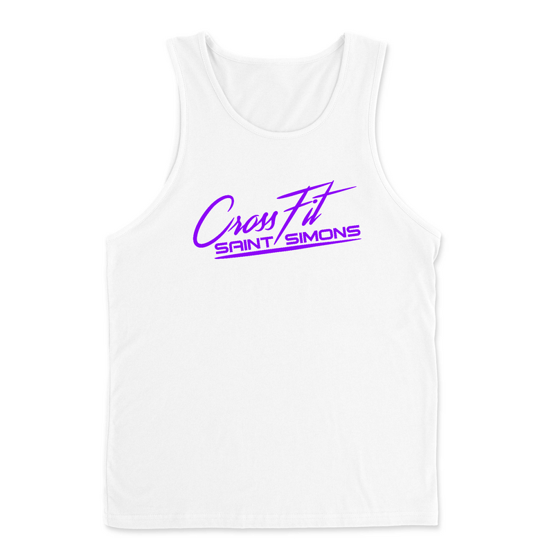 Mens 2X-Large WHITE Tank Top