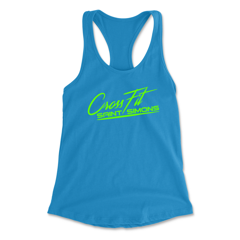 Womens 2X-Large TURQUOSE Tank Top