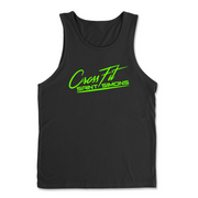 Mens 2X-Large BLACK Tank Top