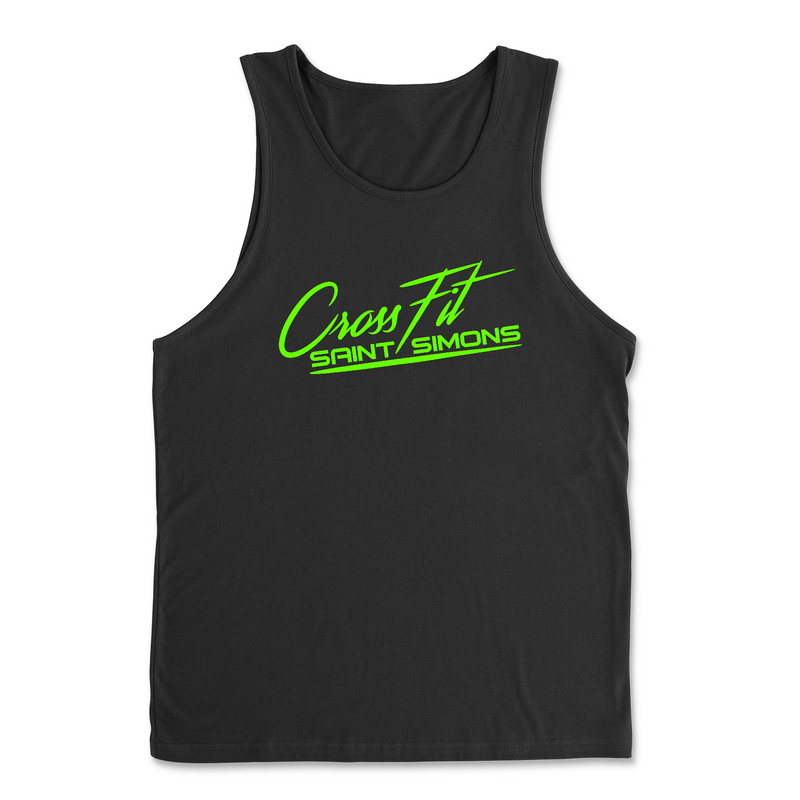 Mens 2X-Large BLACK Tank Top