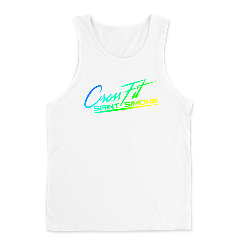 Mens 2X-Large WHITE Tank Top