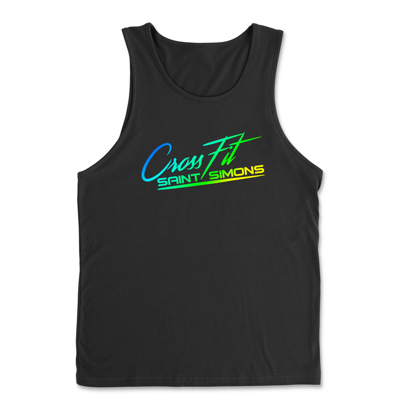 Mens 2X-Large BLACK Tank Top