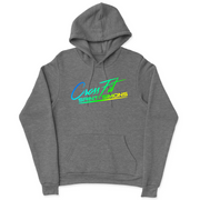 Mens 2X-Large GUNMETAL_HEATHER Hooded T-Shirt