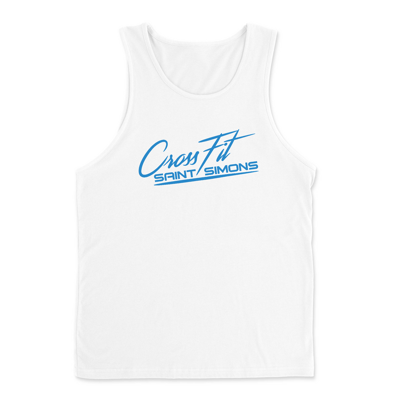 Mens 2X-Large WHITE Tank Top