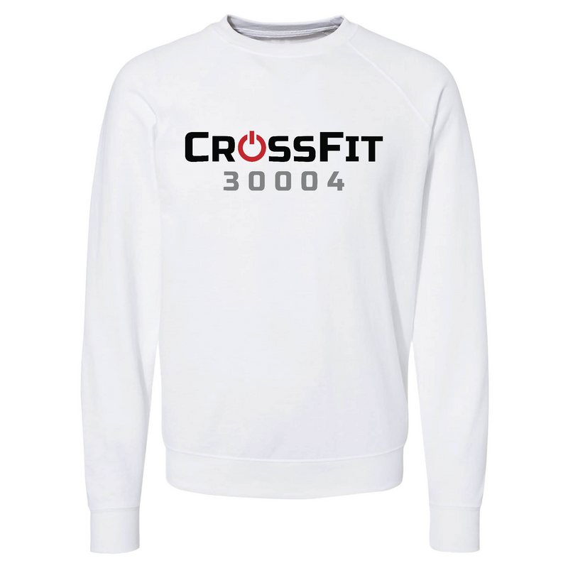 Mens 2X-Large WHITE CrewNeck