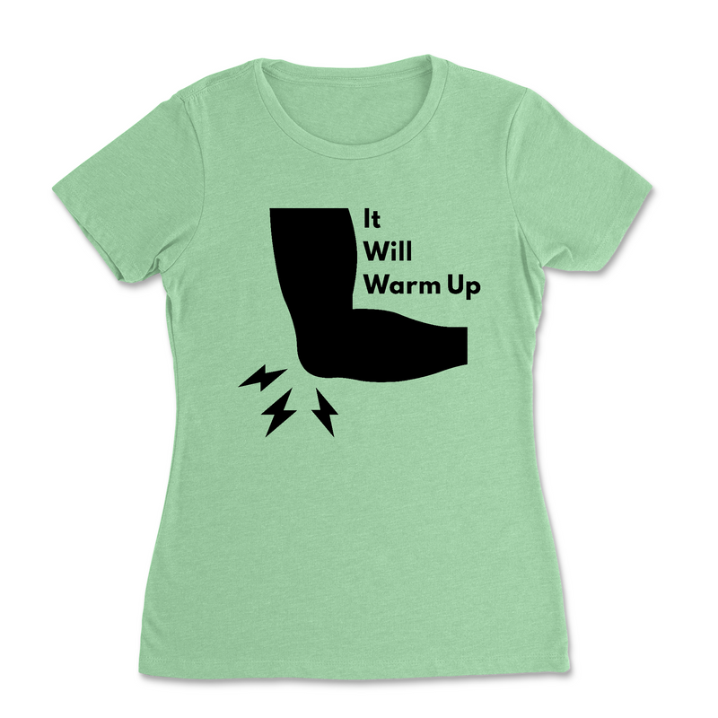 CrossFit 30004 Will Warm Up - Womens - T-Shirt