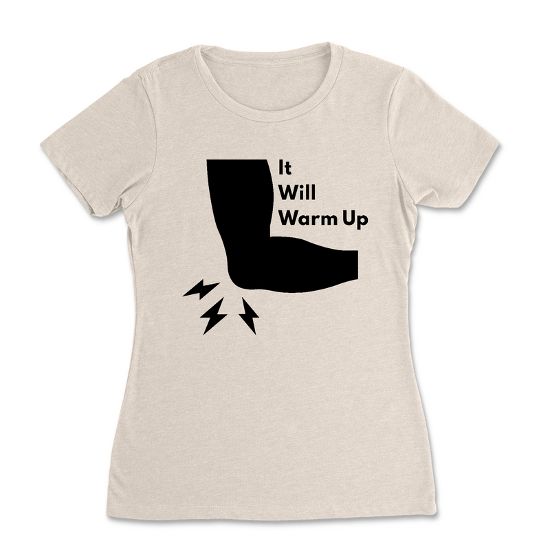 CrossFit 30004 Will Warm Up - Womens - T-Shirt