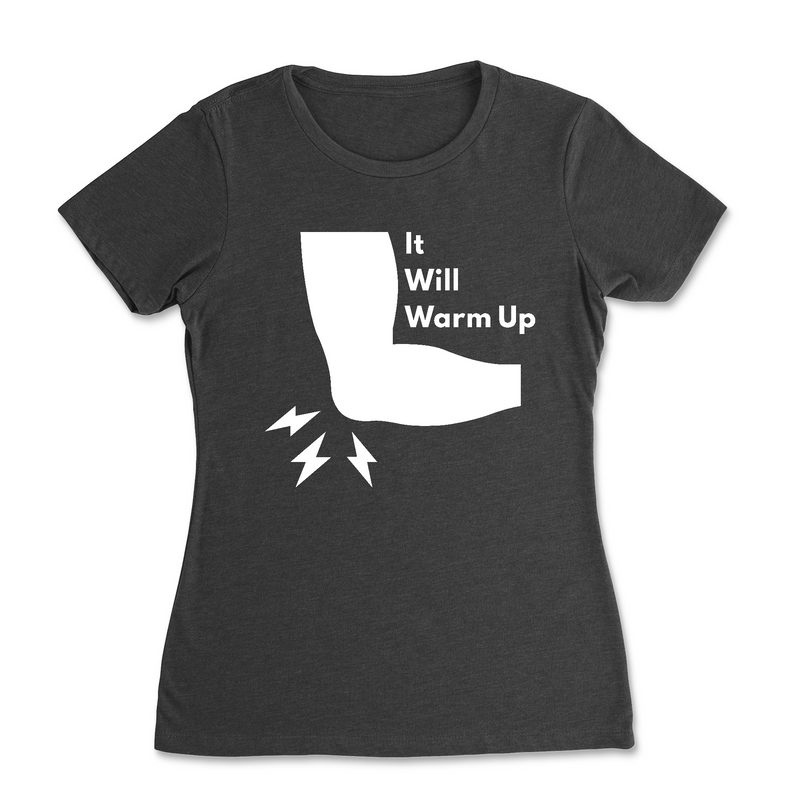 CrossFit 30004 Will Warm Up - Womens - T-Shirt