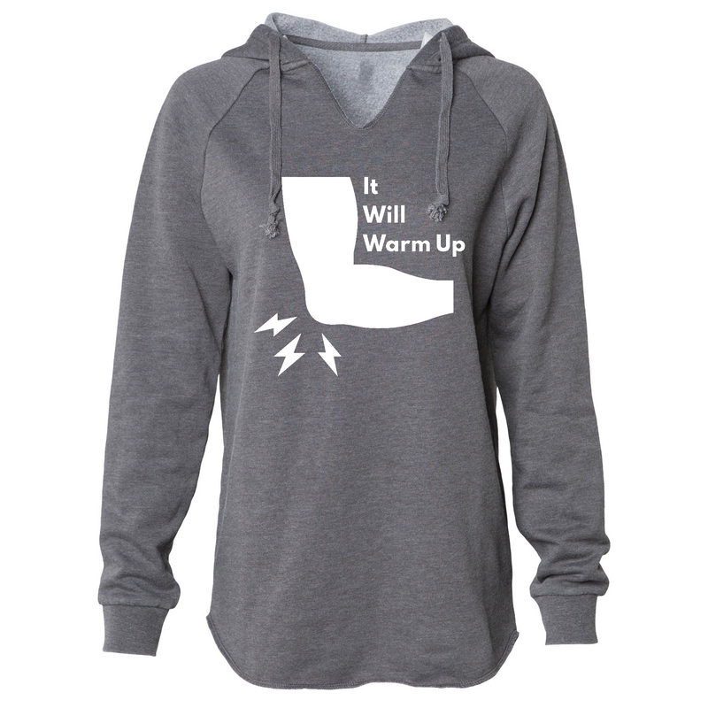 CrossFit 30004 Will Warm Up - Womens - Hoodie