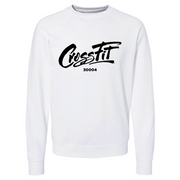 Mens 2X-Large WHITE CrewNeck